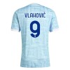 Maillot de Foot Juventus Vlahovic 9 Exterieur 2025-26 Maillot de Foot Juventus Vlahovic 9 Exterieur 2025-26